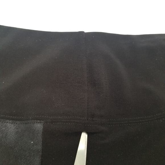 Sympli Iridescent Front Black Leggings High Rise Size 12 - Picture 13 of 14